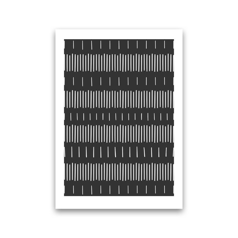 Lines No 1 - Print, No Framed, 30cm H x 21cm W x 1cm D