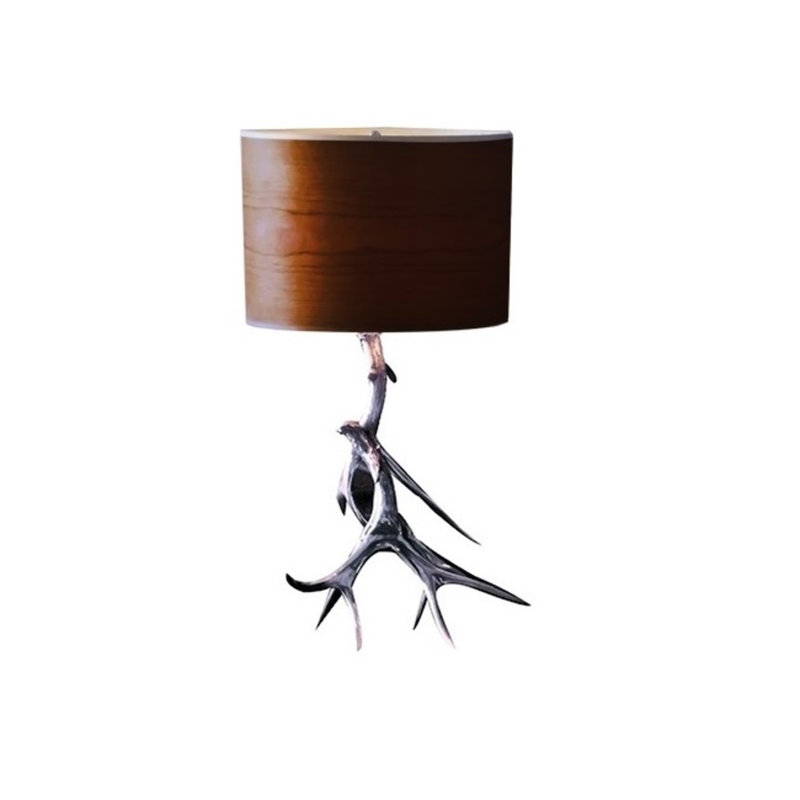 Metal Table Lamp, 28" H x 16" W x 16" D
