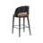 Dezirae Barstool - Black - Cognac Leather-106888458-106888457
