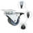 vidaXL Twin-wheel Swivel Casters 1.97 "