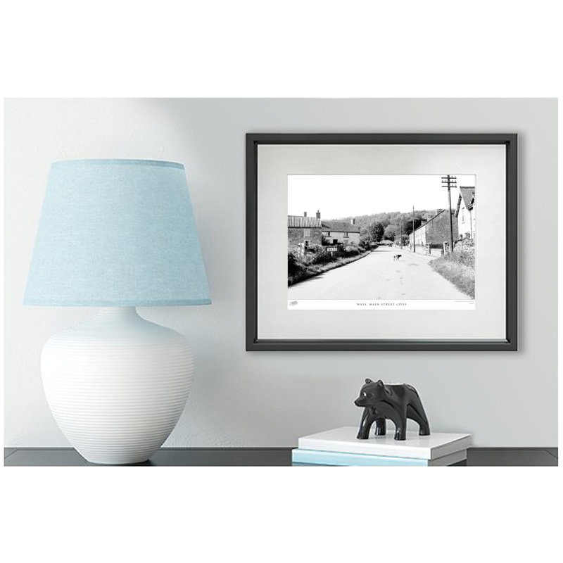 Wass, Main Street C1955 by Francis Frith - Single Picture Frame Print, 45cm H x 60cm W x 2.3cm D