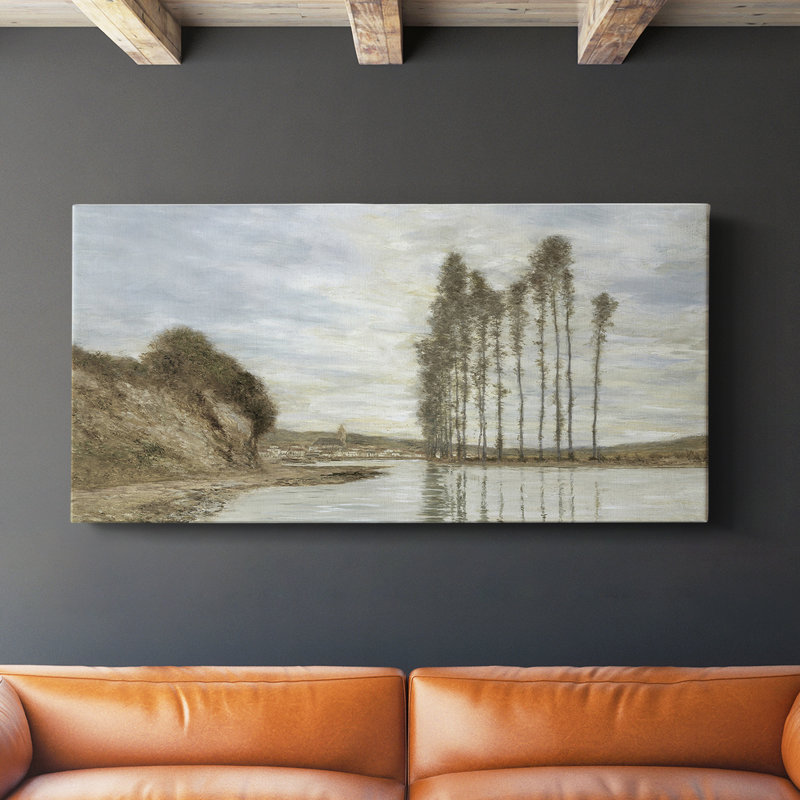 Série paysage - CDL XXVII - Toile tendue avec châssis - Prêt à être accroché, H 16 po x l 32 po