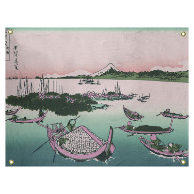 Tapisserie murale de l’île Tsukuda dans Musashi