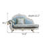 Chaise longue rembourrée European