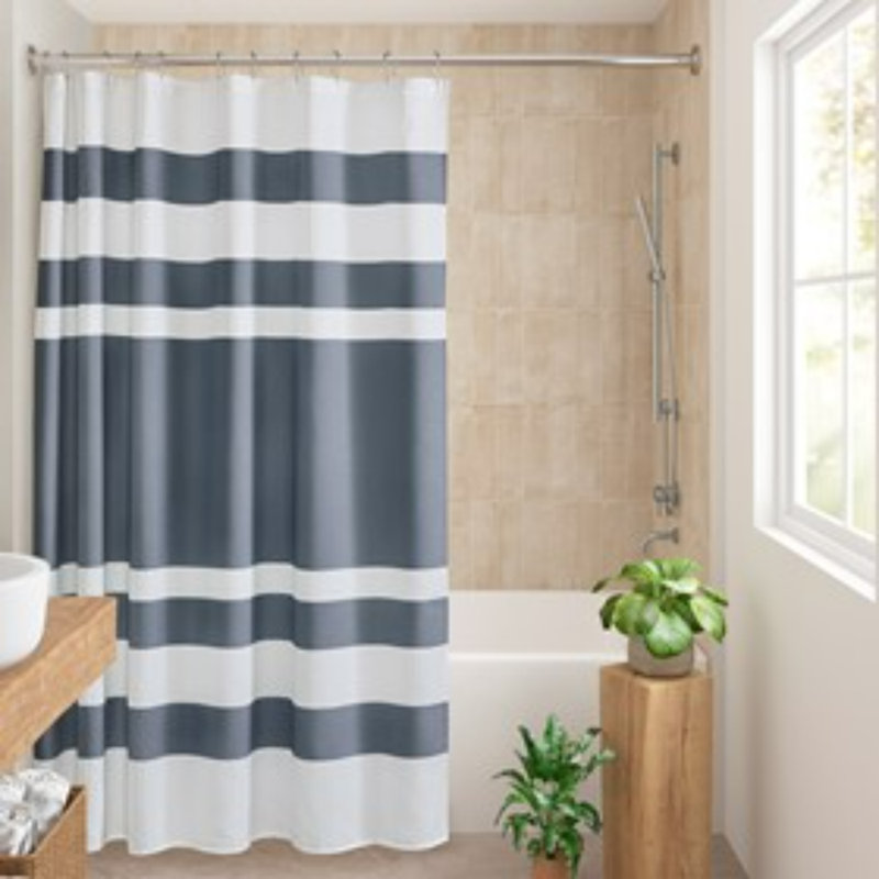 Rideau de douche Luxury Waffle Weave