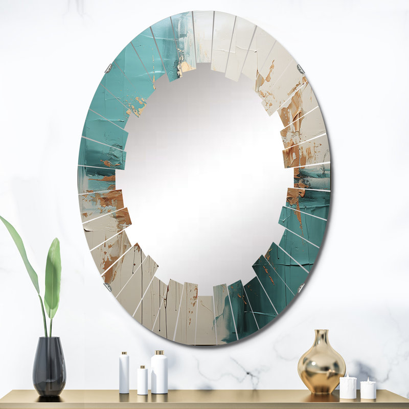 Krishtha Oval Wall Mirror, 36" x 24"