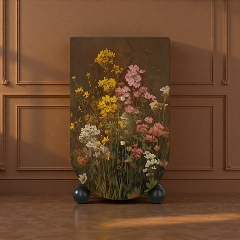 Armoire de rangement Vintage Floral