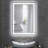 Carlecia LED Bathroom Mirror Backlight Mirror Touch Dimmable Wall Mount Anti-fog Smart Mirror-1263098658