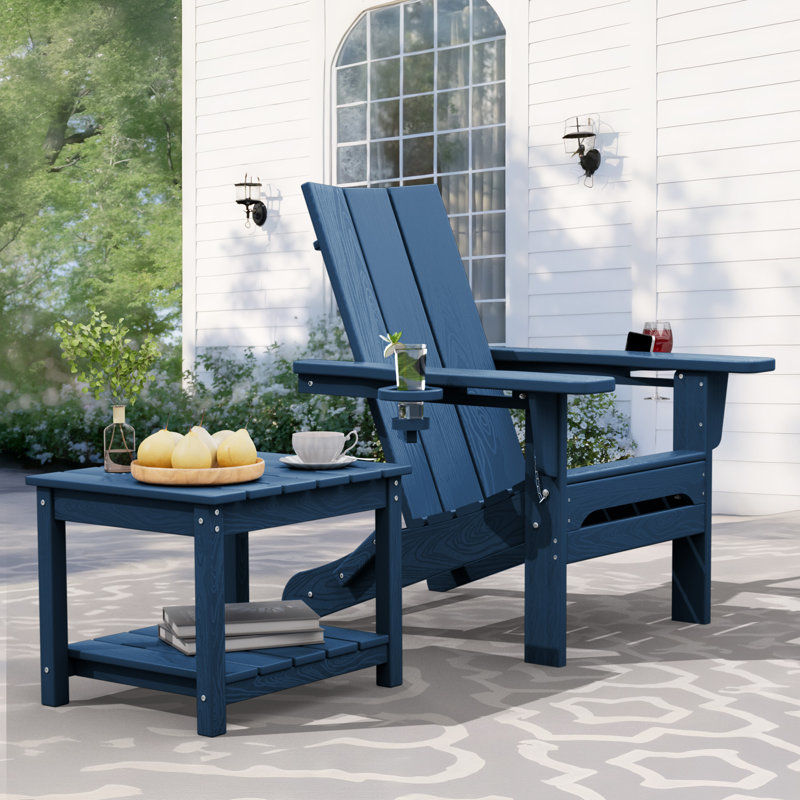 Table d'appoint en PEHD, Marine