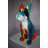 Modern Art Of A Graffiti Great Dane Dog Made Of Resin Size: 20" X 11" X 28"H