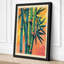 Three Bamboo Stalks Botanical - Wrapped Canvas-343850316-343850317