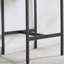 Ensemble de table de bar avec deux tabourets de bar ergonomiques avec sièges et dossiers souples en polyuréthane pour un repas et un divertissement confortables-367788351-367788346