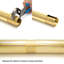 Ensemble complet de quincaillerie et de tubes sous le comptoir pour bar 6 pi-50905030