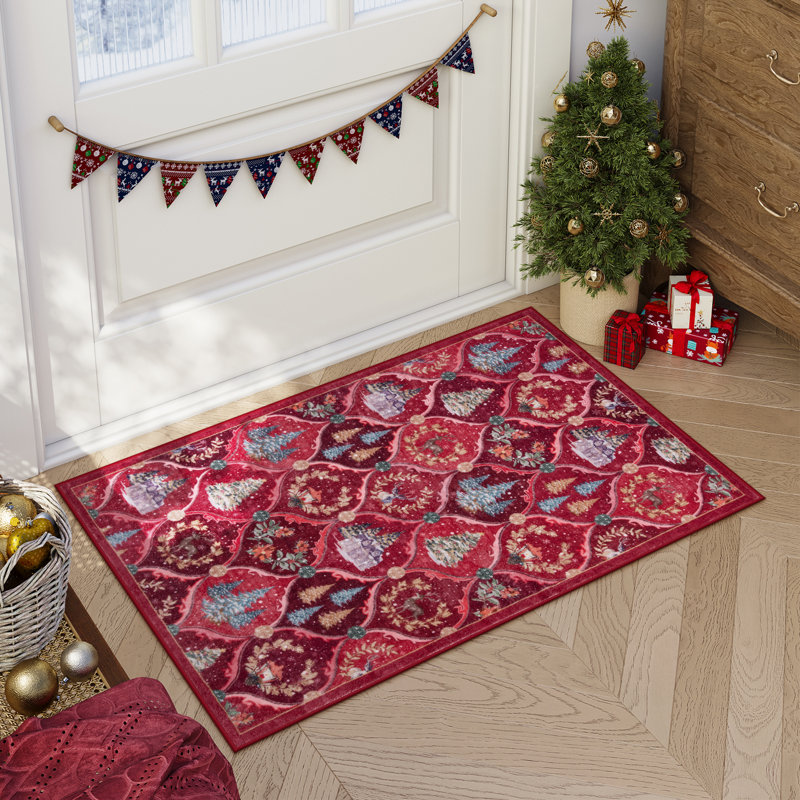 Tapis de Noël Laraven, Rectangulaire 2 pi x 3 pi