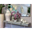 Modern Orchid Arrangement in Round Fiberstone Pot-1084581255