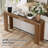 62.99-Inch Extra-Long Entryway Table, Farmhouse Sofa Table Behind The Sofa, Decorative Table For Entrances In The Living Room, Hallway, Entrance, Or Foyer, Console Table-1615292694