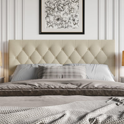 Gunnison Twin Tufted Upholstered Headboard