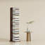 Bibliothèque à 9 niveaux, étagère d'angle verticale avec bibliothèque échelle moderne invisible-717083848