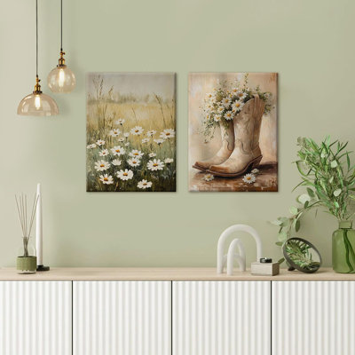 2 Piece Wrapped Canvas Print
