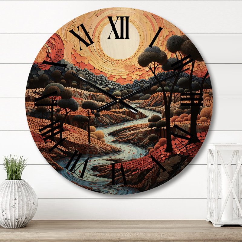 Horloge murale Veronike, Moyenne