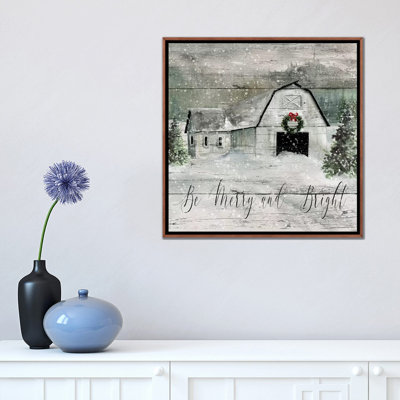 «Merry and Bright Barn» par Carol Robinson - reproduction imprimée