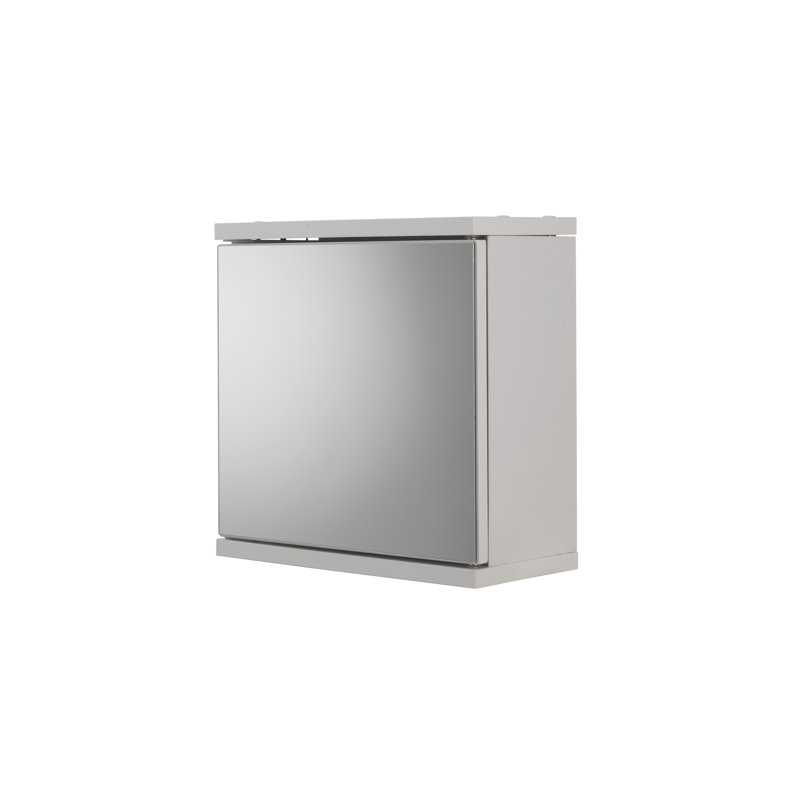 Simplicity 299.97mm W 299.97mm H Surface Framed Medicine Cabinet Mirror 1 Adjustable