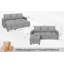 3 Seater Linen Blend Sofa Bed