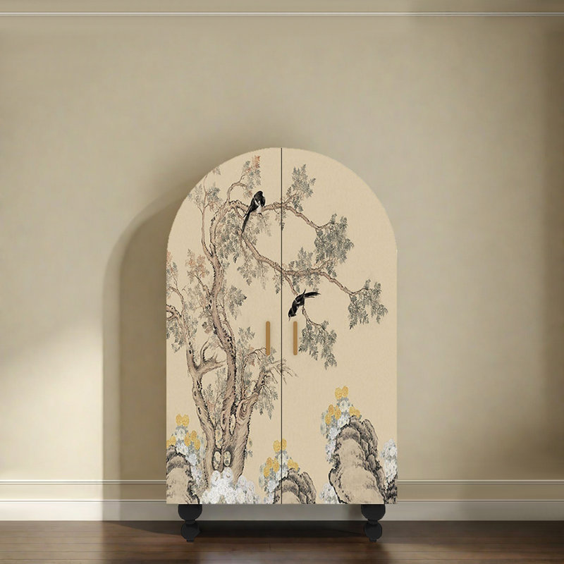Garde-robe de chambre à coucher à portes doubles