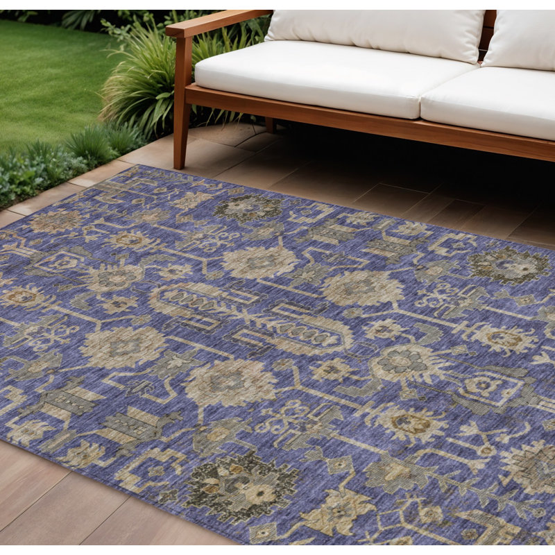 Tapis oriental lavable beige 9 'X 12'