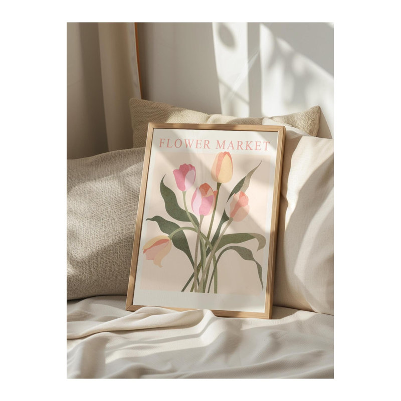 Peinture décorative encadrée