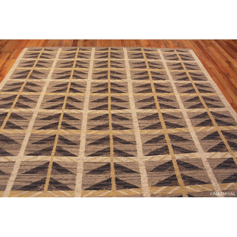 One-of-a-Kind 9' X 12' Flatweave Area Rug