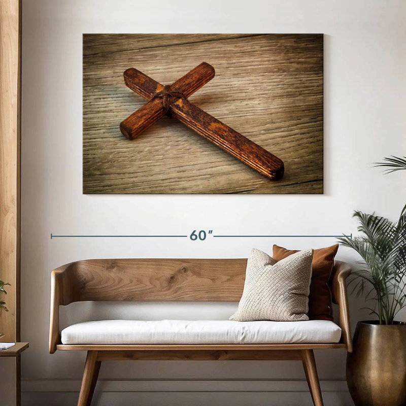 Adella Old Rugged Cross, 32" H x 48" W