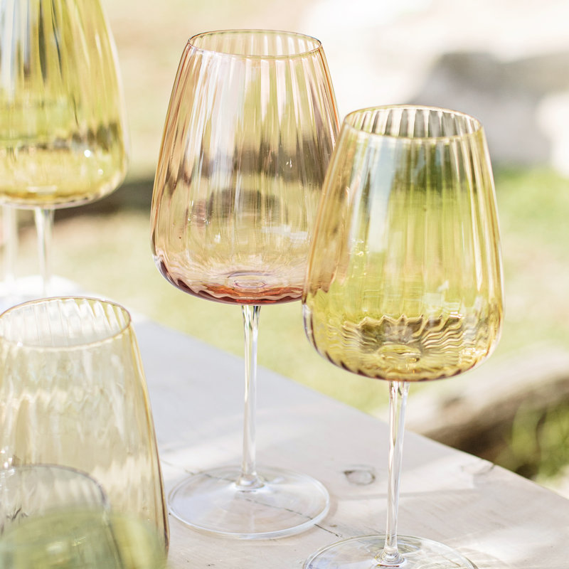 Francesca Drinking Glass, Pink