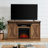 Bradner Unfinished TV Stand for TVs up to 65" with Fireplace Included-970213506