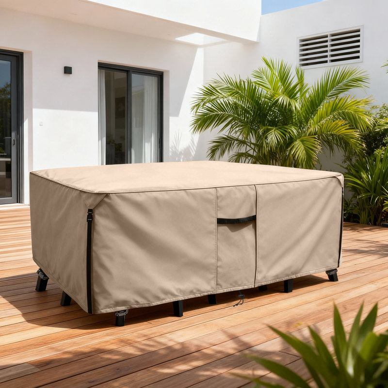 Patio Furniture Covers,Outdoor Furniture Covers Waterproof, Heavy Duty Oxford Patio Table Cover For Dining
