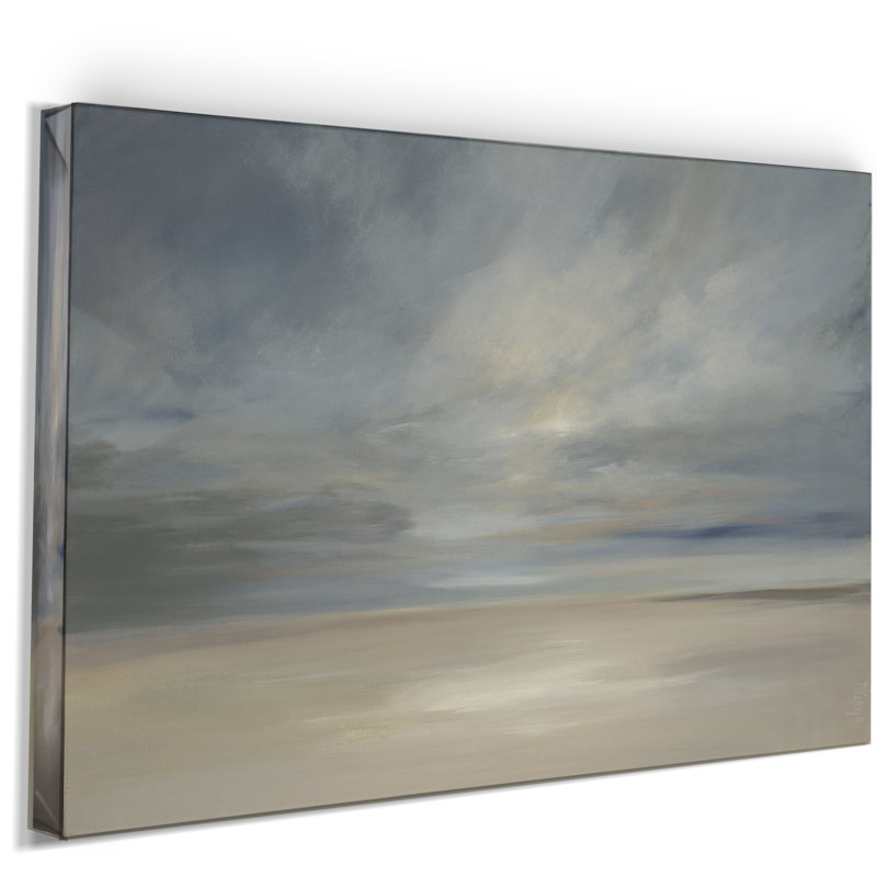 Espoir, peinture sur toile tendue, H 12 po x l 18 po x P 1,5 po