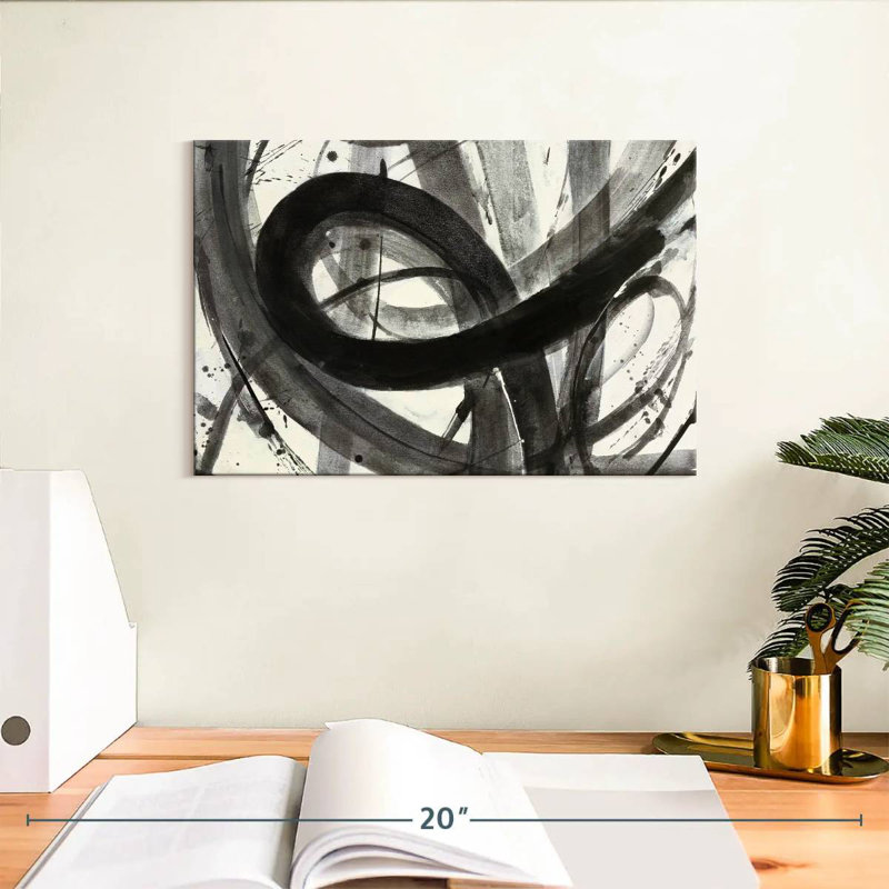 Avery Roller Coaster I On White, 8" H x 12" W