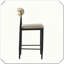 Ensemble de 2 tabourets de comptoir sans accoudoirs Robuste, durable, élégant, pratique, compact et fonctionnel-121321853