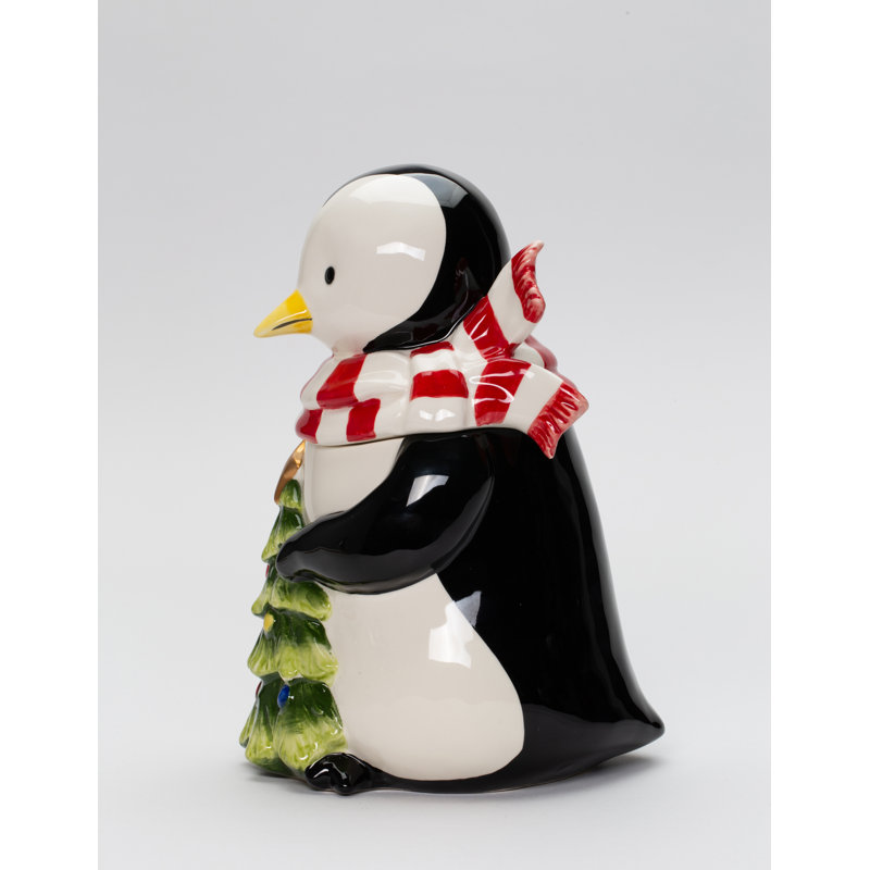 Pot à cookie pingouin