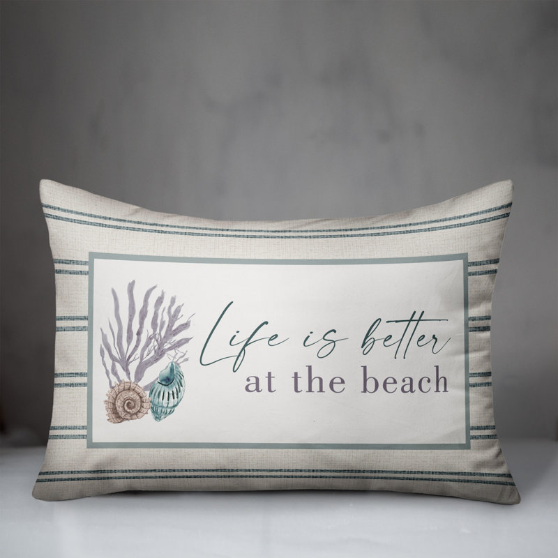  Polyester / Mélange de polyester Housse de coussin lombaire rectangulaire et insert