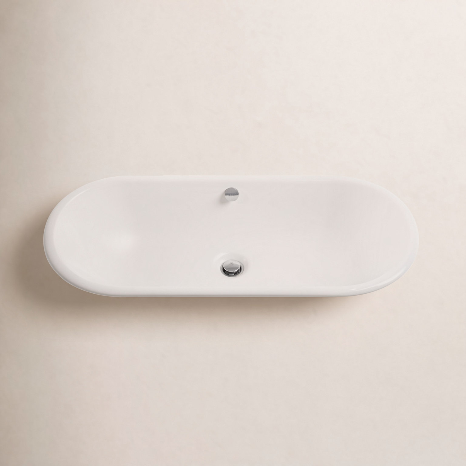 Iron Plains Capsule Dual-Mount Bathroom Sink