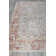 Antique Loom Blue/Rust Polyester powerloom Area Rug