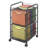 Onyx Mesh Mobile Double File Cart