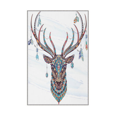 Premium Hall Carpet, 31.5 x 59.1 Inches | 100% Polyester, 0.4 in Pile Height, Antibacterial & Non-Slip PVC Dot Underside | Woven Design with 3D Digital Printing, Machine Washable, Ideal for Home Decor & Entryways