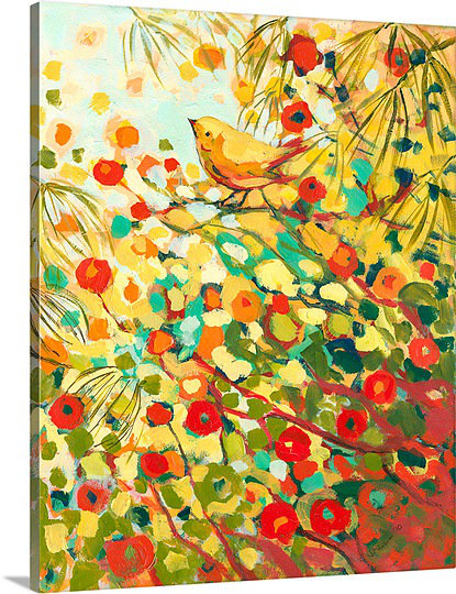 Anjolina Early To Rise by Jennifer Lommers - Wrapped Canvas Print, 30" H x 24" W x 1.25" D