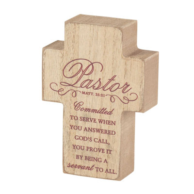 Plaque de table Devdaksh Cross a Pastor