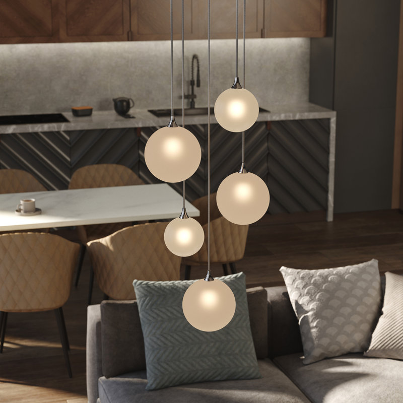 Perla 5 - Light Pendant, Brass