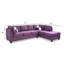 Canapé modulaire Malone G637B-SC (sans repose-pieds), Mauve