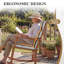 2 Pack Outdoor Chair Cushions, 100x50x6 cm-1426429350