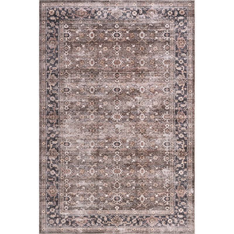Tapis lavable à la machine Myrtle, Rectangulaire 3 pi x 5 pi